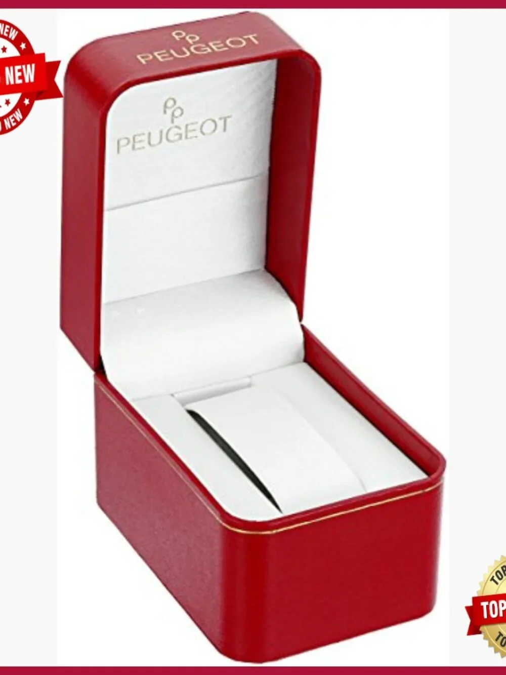 Women's Boyfriend Oversized Watch with Crystal Bezel and Metal Bracelet